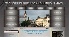 Desktop Screenshot of horolezeckyfestival.cz